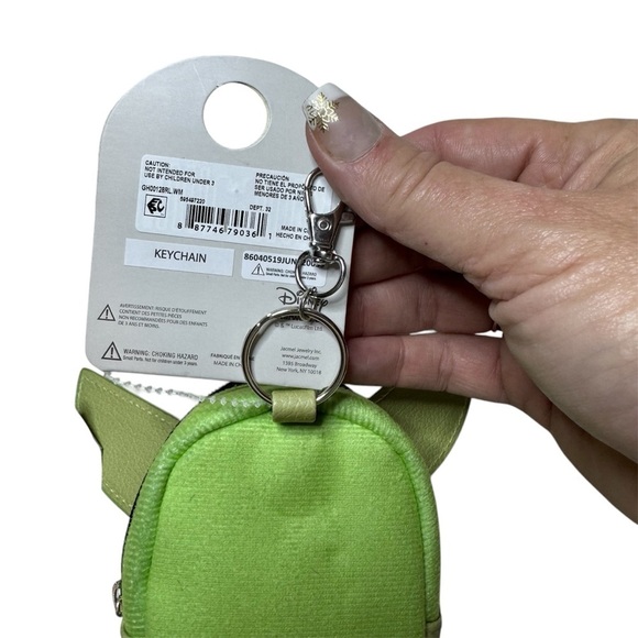STAR WARS BABY‎ YODA/GROGU SILVER BACKPACK AND MINI KEYCHAIN BACKPACK - Picture 4 of 8